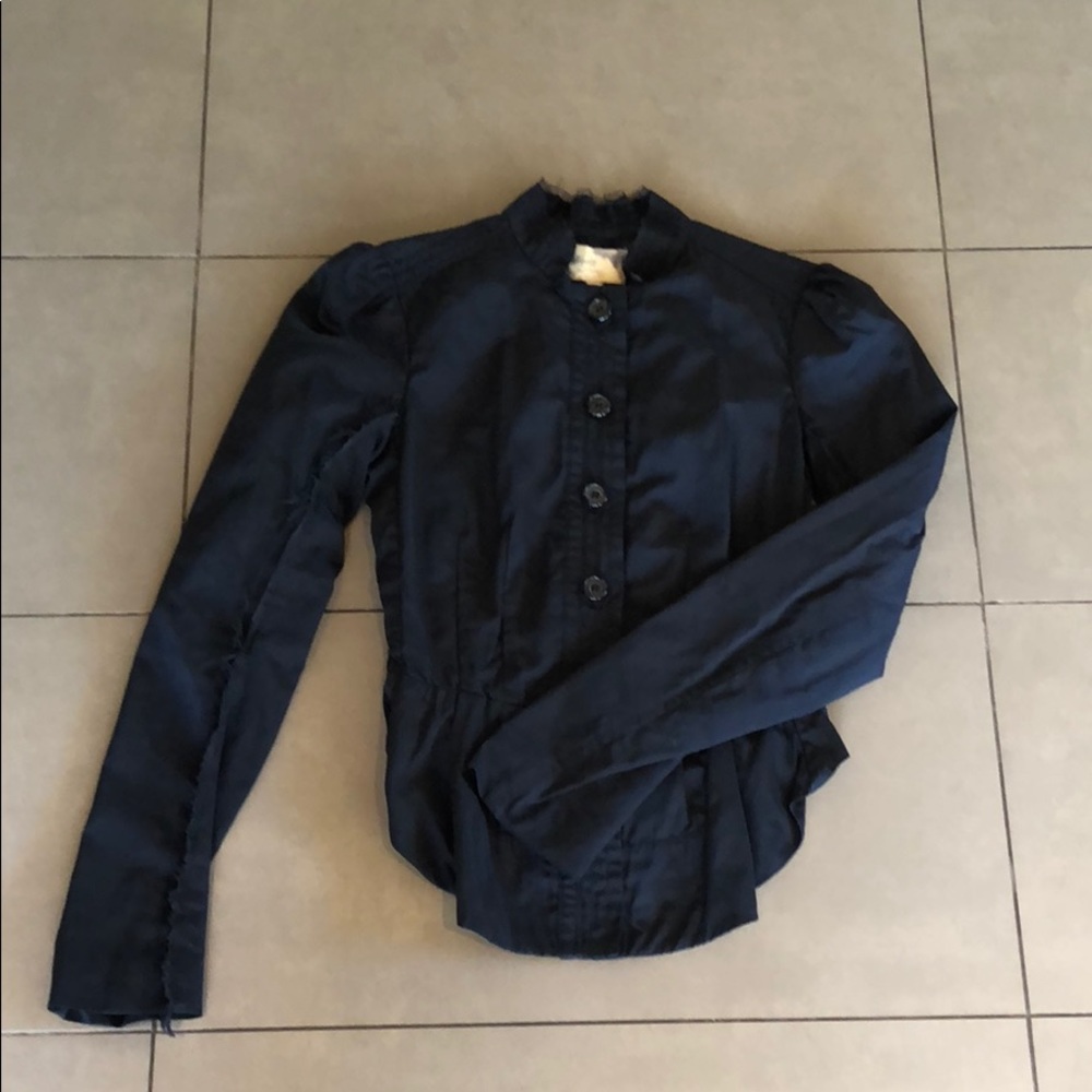 Elizabeth and James navy jacket